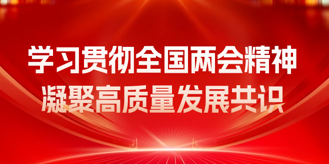 学习贯彻全国两会精神 凝聚高质量发展共识